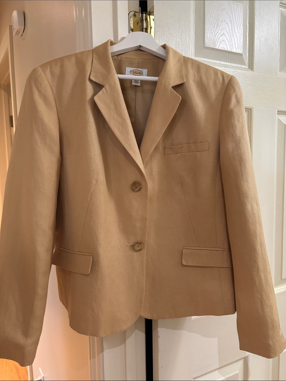 Talbots Classic Women's Beige Blazer Jacket